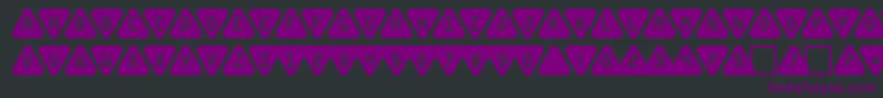 Pyra2 Font – Purple Fonts on Black Background