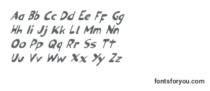 OzymandiasItalic Font