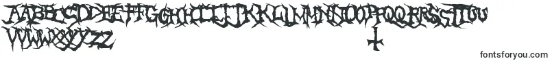 BrutalTooth-fontti – Tietyt fontit