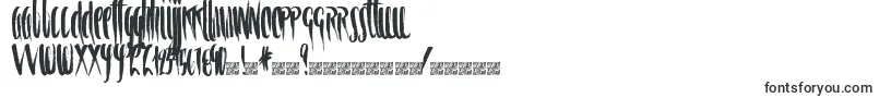 フォントSpiral – 筆で書かれたフォント