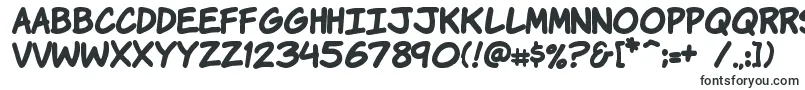 Шрифт Komikahb – шрифты для заголовков