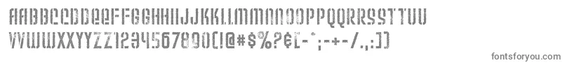 Шрифт WeltronUrban – серые шрифты на белом фоне