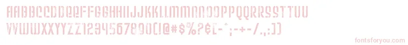 WeltronUrban Font – Pink Fonts on White Background