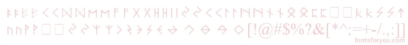 ElderFuthark Font – Pink Fonts