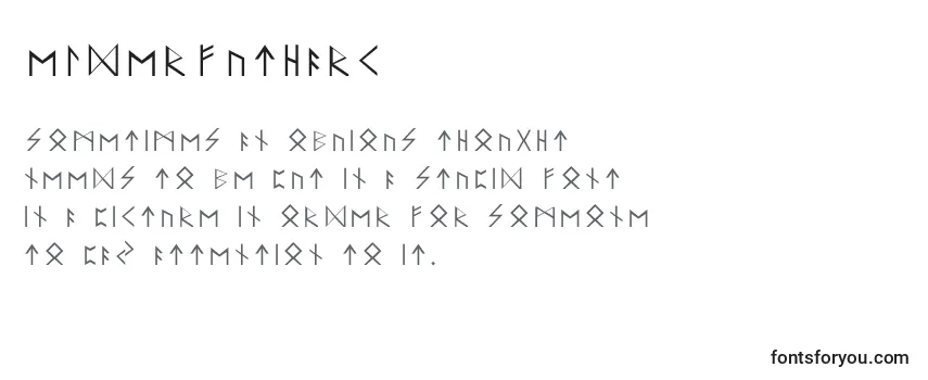 ElderFuthark-fontti