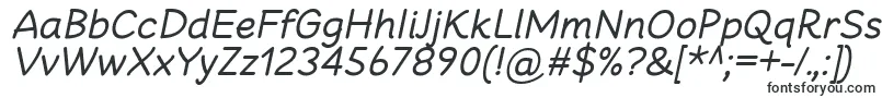 CheeronstaRegularItalic Font – OTF Fonts