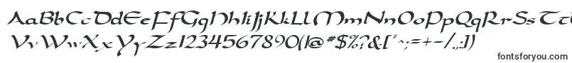 Шрифт DarwyckeRegular – эзотерические шрифты