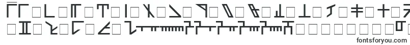 Шрифт Dethek – шрифты, начинающиеся на D