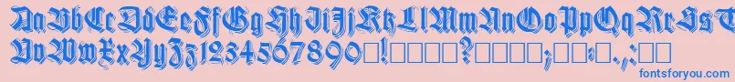 Подробнее о шрифте Killigs Шрифт Killigs – синие шрифты на розовом фоне