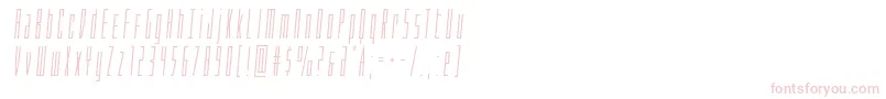 Phantaconsemital Font – Pink Fonts on White Background