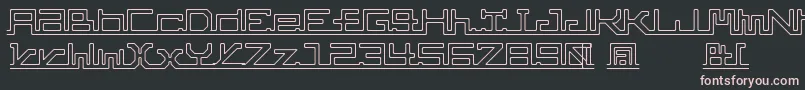 AbcPipe Font – Pink Fonts on Black Background