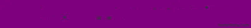 Pfornmtreasures3Layer6-Schriftart – Schwarze Schriften auf violettem Hintergrund