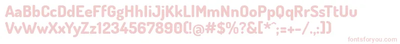 DosisExtrabold Font – Pink Fonts