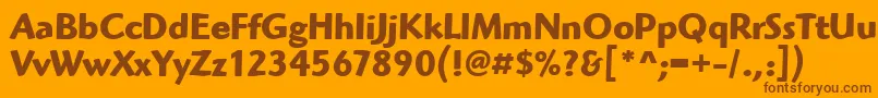 Подробнее о шрифте HighlanderItcTtBold Шрифт HighlanderItcTtBold – коричневые шрифты на оранжевом фоне