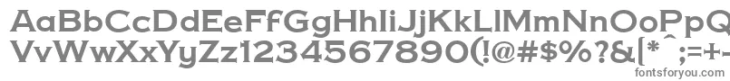 CopperPennyDtp Font – Gray Fonts on White Background
