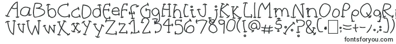 HalfCurve-fontti – fontit Jänikset