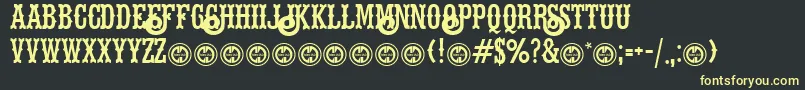 More about Hellsrider Font Hellsrider Font – Yellow Fonts on Black Background