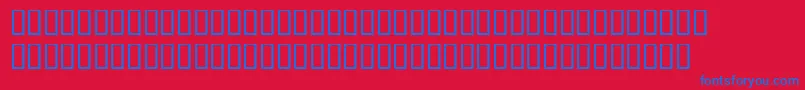 fuente BemboExpertSemiBold – Fuentes Azules Sobre Fondo Rojo