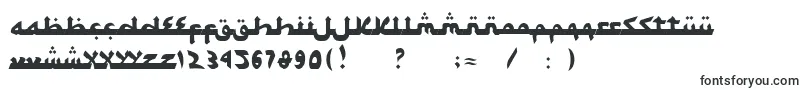 SyawalKhidmat-fontti – Alkavat S:lla olevat fontit