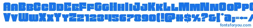 Funkmachineexpand Font – Blue Fonts