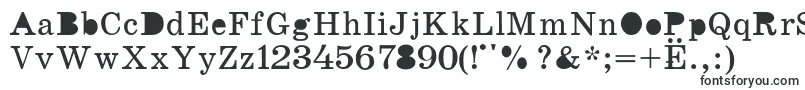 K131 Font – Black Fonts