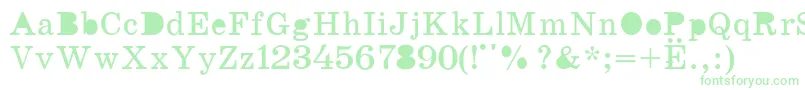 K131 Font – Green Fonts