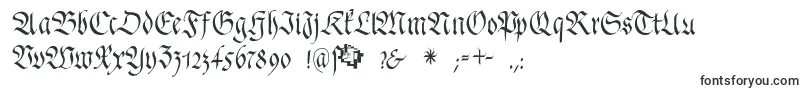 FrakturafonteriaSlim Font – Fonts for Corel Draw
