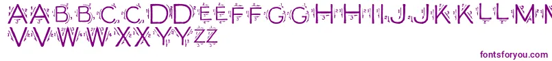 Fonte SingleStroke – fontes roxas