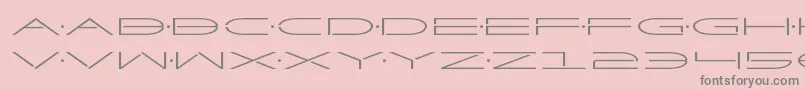 Factorexpand-Schriftart – Graue Schriften auf rosa Hintergrund