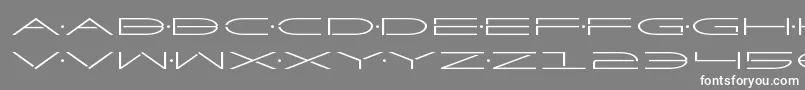 Factorexpand Font – White Fonts on Gray Background