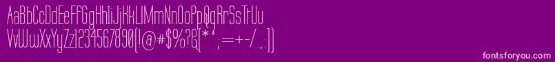 フォントLabtop – 紫の背景にピンクのフォント