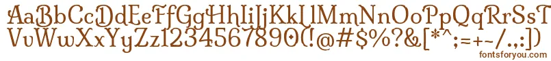 MilongaRegular Font – Brown Fonts