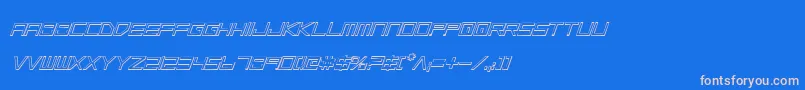 Lgsoiフォントについての詳細 フォントLgsoi – ピンクの文字、青い背景