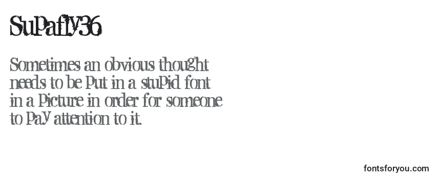 Supafly36 Font