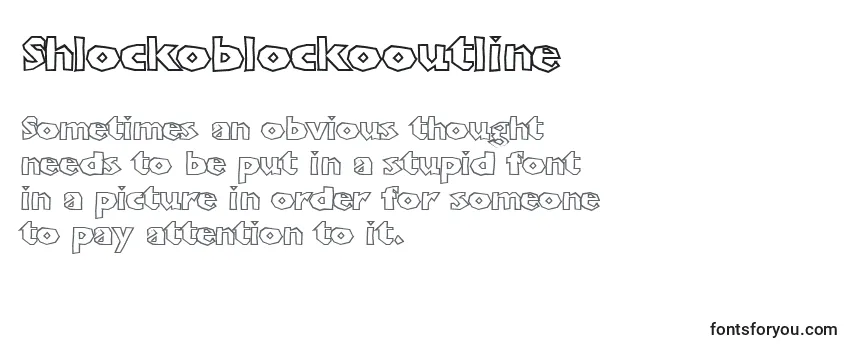 Police Shlockoblockooutline