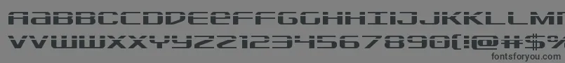Sdflaser Font – Black Fonts on Gray Background
