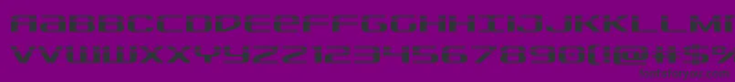 Sdflaser Font – Black Fonts on Purple Background