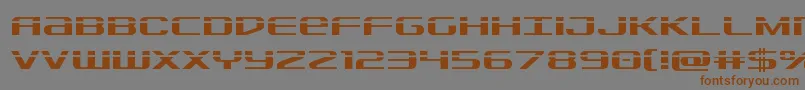 Weitere Informationen zur Sdflaser-Schriftart Sdflaser-Schriftart – Braune Schriften auf grauem Hintergrund