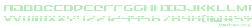 Шрифт Sdflaser – зелёные шрифты