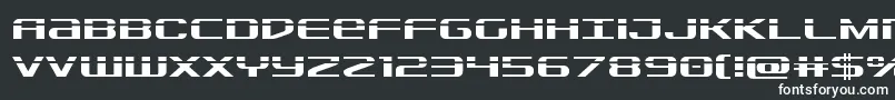 Шрифт Sdflaser – белые шрифты