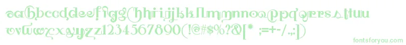 Owahtagusiamnf Font – Green Fonts