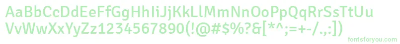 SignikaRegular Font – Green Fonts