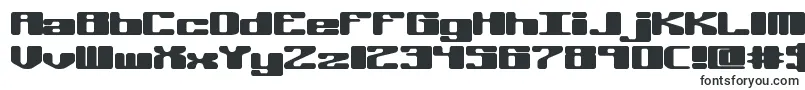 Шрифт Offkiltr – тяжелые шрифты