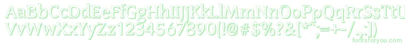 CongressshadowRegular Font – Green Fonts