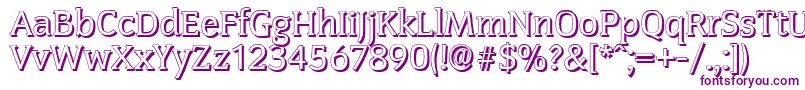 CongressshadowRegular Font – Purple Fonts