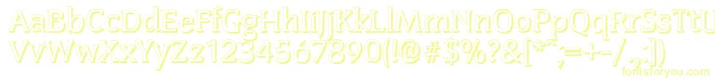 CongressshadowRegular Font – Yellow Fonts