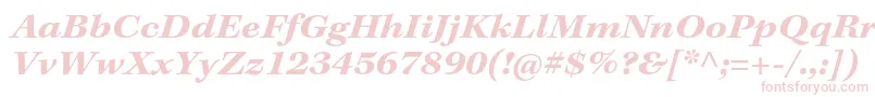 More about KeplerstdBoldextit Font KeplerstdBoldextit Font – Pink Fonts on White Background