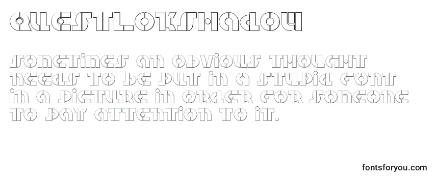 QuestlokShadow Font