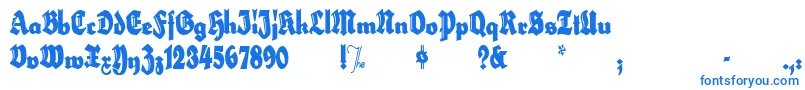 HerzogvongrafExtratallMeg Font – Blue Fonts