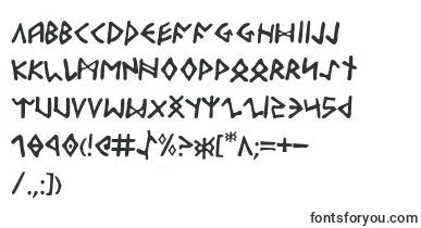 Odinson font – Fonts Runes